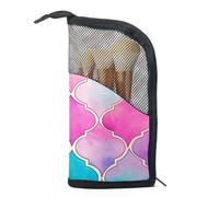 Borse per il trucco da donna,borsa da toilette per uomo,Sacele astratto dell'acquerello,borsa per cosmetici da viaggio