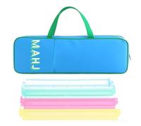 Borse Per La Conservazione Delle Tessere Mahjong | Organizzatore Impermeabile Completo Di Manico E Cerniera | Borsa Organizzatrice Per Il Gioco Del Mahjong,Per Viaggi All Aperto E Vacanze All Interno