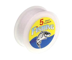 Borse per la pesca, rete da pesca PVA, strumento a rete flessibile, accessori a dissoluzione rapida, attrezzatura per carpe PVA per acqua dolce e salata, 5 m x 25 mm, Fare riferimento alla descrizione