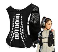 Borse per la schiena di idratazione, Gilet di idratazione - 5L Pack di acqua Zaino leggero per le donne degli uomini,STATTI REGOLABILI Design della Sopravvivenza Esterna con LANDE REFFLACATE per