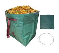 Borse per la spazzatura grande e resistente, sacchetti riutilizzabili pieghevoli per prati e foglie, per la costruzione della casa, la cucina, il riciclaggio e i rifiuti di falciatura