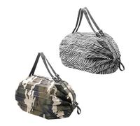 Borse Per La Spesa Pieghevoli Riutilizzabili - Set di 2 Pezzi Grandi