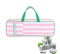 Borse Per Le Tessere Del Gioco Del Mahjong,Organizzatore Impermeabile Completo Di Manico E Cerniera - Borse Da Trasporto Per Rack E Spingitori Mahjong,Per Uso Esterno E Interno In Viaggi E Vacanze