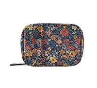 Borse per medicinali di arte geometrica con scomparti staccabili Custodia da viaggio portatile Organizer