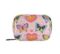 Borse per medicinali rosa a forma di cuore con scomparti rimovibili per borsa