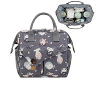 Borse per Pannolini | Impermeabile con Multi Scomparto e Porta Biberon - Borsa Per Pannolini Con Scomparti Separati,Per Bambini Maschi E Femmine Asilo Casa Interno Esterno Viaggio Campeggio