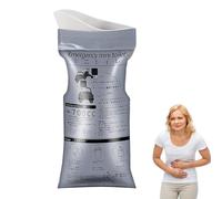 Borse per pipì da viaggio, borsa per pipì da campeggio - Borse per portatili da 700 ml, vaso da viaggio, campeggio sicuro, compatto e pieghevole, igiene e igiene per ingorghi, navi, mal di t