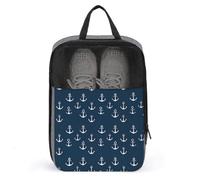Borse per scarpe da golf, da viaggio, da donna, uomo, con stampa retrò bianca, borsa da viaggio per imballare in valigia, bowling, danza, punta/calcio, scarpe da ginnastica, organizer per palestra con
