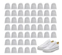 Borse per scarpe da viaggio - 50 sacchetti per scarpe da viaggio anti-ingiallimento - Borsa organizer per scarpe non tessute con coulisse per isolare la polvere e mantenere, 24*38, Consulte la