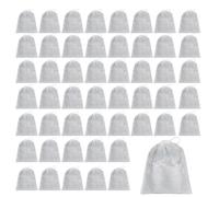Borse per scarpe da viaggio - 50 sacchetti per scarpe da viaggio anti-ingiallimento - Borsa organizer per scarpe non tessute con coulisse per isolare la polvere e mantenere, 32*48, Consulte la