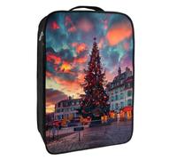Borse per scarpe da viaggio per l'imballaggio,Borsa da viaggio per scarpe,Albero di Natale Architettura Francia