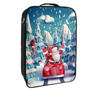 Borse per scarpe da viaggio per l'imballaggio,Borsa da viaggio per scarpe,albero di natale santa macchina rossa inverno