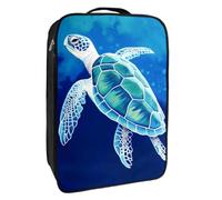 Borse per scarpe da viaggio per l'imballaggio,Borsa da viaggio per scarpe,animale marino blu tartaruga marina