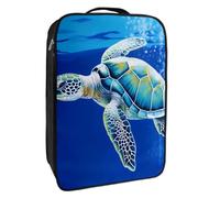 Borse per scarpe da viaggio per l'imballaggio,Borsa da viaggio per scarpe,animale marino blu tartaruga marina