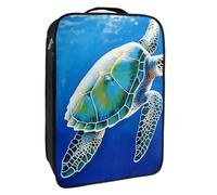 Borse per scarpe da viaggio per l'imballaggio,Borsa da viaggio per scarpe,animale marino blu tartaruga marina
