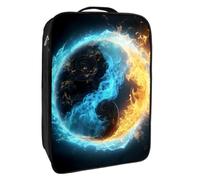 Borse per scarpe da viaggio per l'imballaggio,Borsa da viaggio per scarpe,Arte Acqua Fuoco Yin Yang
