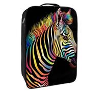 Borse per scarpe da viaggio per l'imballaggio,Borsa da viaggio per scarpe,Astratta zebra del Nord Europa