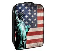 Borse per scarpe da viaggio per l'imballaggio,Borsa da viaggio per scarpe,Bandiera americana Statua della Libertà