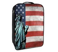 Borse per scarpe da viaggio per l'imballaggio,Borsa da viaggio per scarpe,Bandiera americana Statua della Libertà