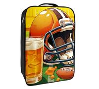 Borse per scarpe da viaggio per l'imballaggio,Borsa da viaggio per scarpe,birra da campo da football americano