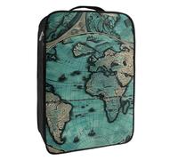 Borse per scarpe da viaggio per l'imballaggio,Borsa da viaggio per scarpe,Bussola Terra d'epoca