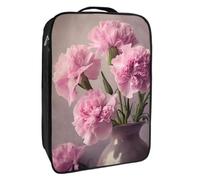 Borse per scarpe da viaggio per l'imballaggio,Borsa da viaggio per scarpe,capo sbocciare fiore rosa