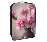 Borse per scarpe da viaggio per l'imballaggio,Borsa da viaggio per scarpe,capo sbocciare fiore rosa