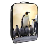 Borse per scarpe da viaggio per l'imballaggio,Borsa da viaggio per scarpe,famiglia dei pinguini antartici
