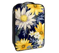 Borse per scarpe da viaggio per l'imballaggio,Borsa da viaggio per scarpe,Fiore Acquerello Margherita Girasole