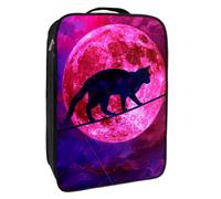Borse per scarpe da viaggio per l'imballaggio,Borsa da viaggio per scarpe,Gatto piove notte di luna piena