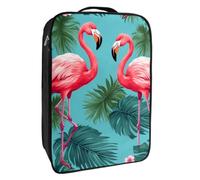 Borse per scarpe da viaggio per l'imballaggio,Borsa da viaggio per scarpe,Il fenicottero lascia lo stile hawaiano tropicale