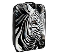 Borse per scarpe da viaggio per l'imballaggio,Borsa da viaggio per scarpe,Illustrazione di arte di struttura della zebra animale