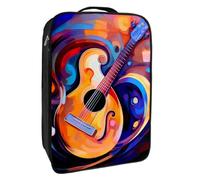 Borse per scarpe da viaggio per l'imballaggio,Borsa da viaggio per scarpe,la musica di arte astratta nota la chitarra