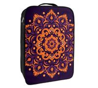 Borse per scarpe da viaggio per l'imballaggio,Borsa da viaggio per scarpe,mandala del fiore del modello di arte