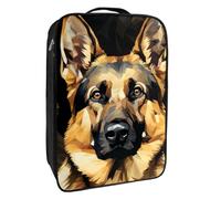Borse per scarpe da viaggio per l'imballaggio,Borsa da viaggio per scarpe,Modello animale colorato cane pastore