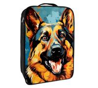 Borse per scarpe da viaggio per l'imballaggio,Borsa da viaggio per scarpe,Modello animale colorato cane pastore