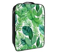 Borse per scarpe da viaggio per l'imballaggio,Borsa da viaggio per scarpe,Modello di foglie tropicali hawaii