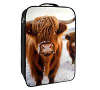 Borse per scarpe da viaggio per l'imballaggio,Borsa da viaggio per scarpe,mucca di terra alta animale