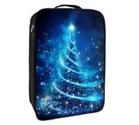 Borse per scarpe da viaggio per l'imballaggio,Borsa da viaggio per scarpe,natale albero magico blu