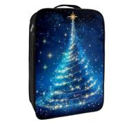 Borse per scarpe da viaggio per l'imballaggio,Borsa da viaggio per scarpe,natale albero magico blu