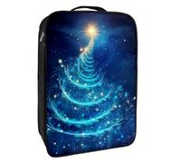 Borse per scarpe da viaggio per l'imballaggio,Borsa da viaggio per scarpe,natale albero magico blu
