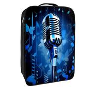 Borse per scarpe da viaggio per l'imballaggio,Borsa da viaggio per scarpe,Nota musicale modello Galaxy blu