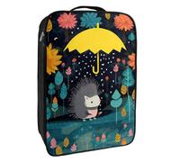 Borse per scarpe da viaggio per l'imballaggio,Borsa da viaggio per scarpe,ombrello cartone animato foresta animale piove