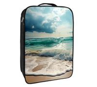 Borse per scarpe da viaggio per l'imballaggio,Borsa da viaggio per scarpe,spiaggia onda e mare di sabbia