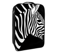 Borse per scarpe da viaggio per l'imballaggio,Borsa da viaggio per scarpe,Stampa zebrata a righe animalier