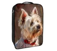 Borse per scarpe da viaggio per l'imballaggio,Borsa da viaggio per scarpe,stile di arte della pittura del cane