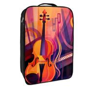 Borse per scarpe da viaggio per l'imballaggio,Borsa da viaggio per scarpe,strumenti musicali astratti di arte jazz