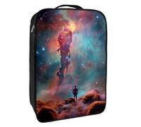 Borse per scarpe da viaggio per l'imballaggio,Borsa da viaggio per scarpe,Universo dello spazio della nebulosa colorata