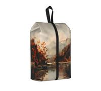 Borse per scarpe Fall Lake da viaggio, organizer per imballaggio, custodia per scarpe con maniglia