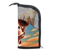 Borse per trucco da donna,Borsa da toilette per uomo,Borsa cosmetica da viaggio, D25a9is6fsz, 9.4x4.9 in, Comodi